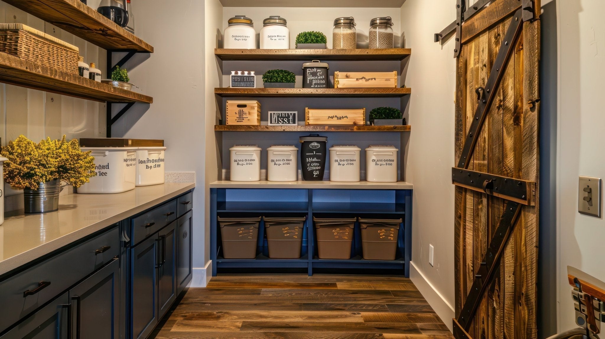 Designing a Walk-In Pantry