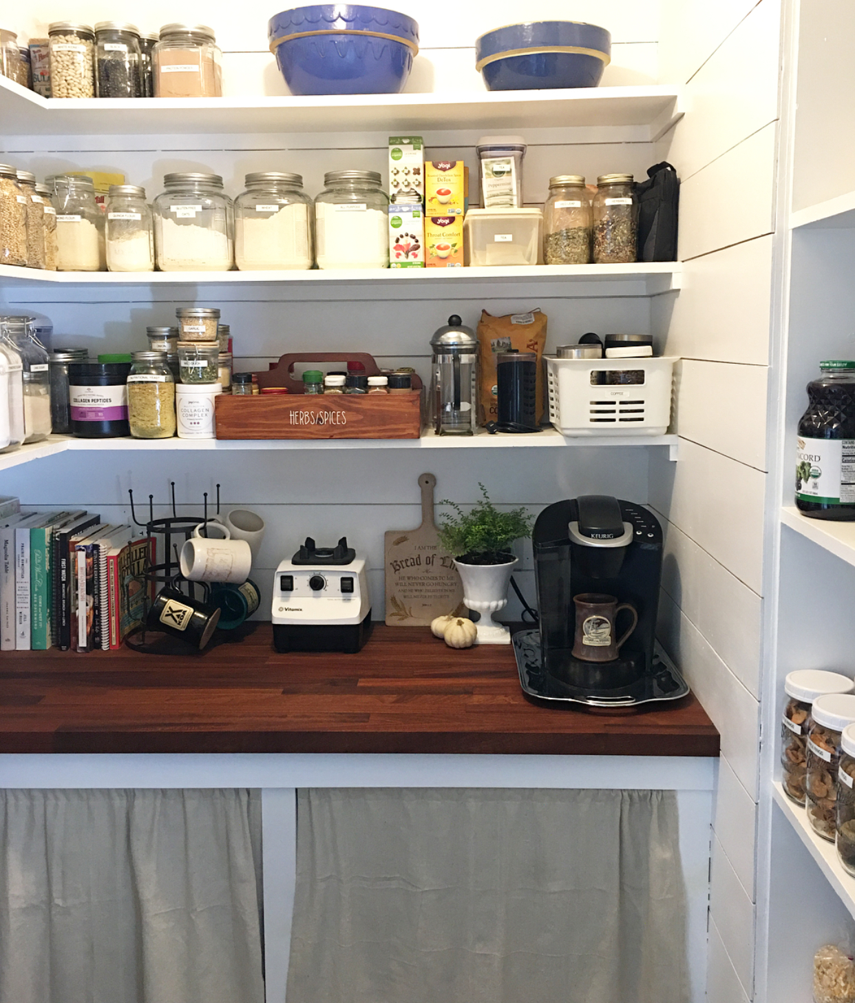 DiY Farmhouse Pantry Reveal - Gracefully Home