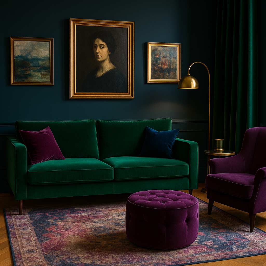 Emerald Green Living Room Ideas- Top 14 - Encomf