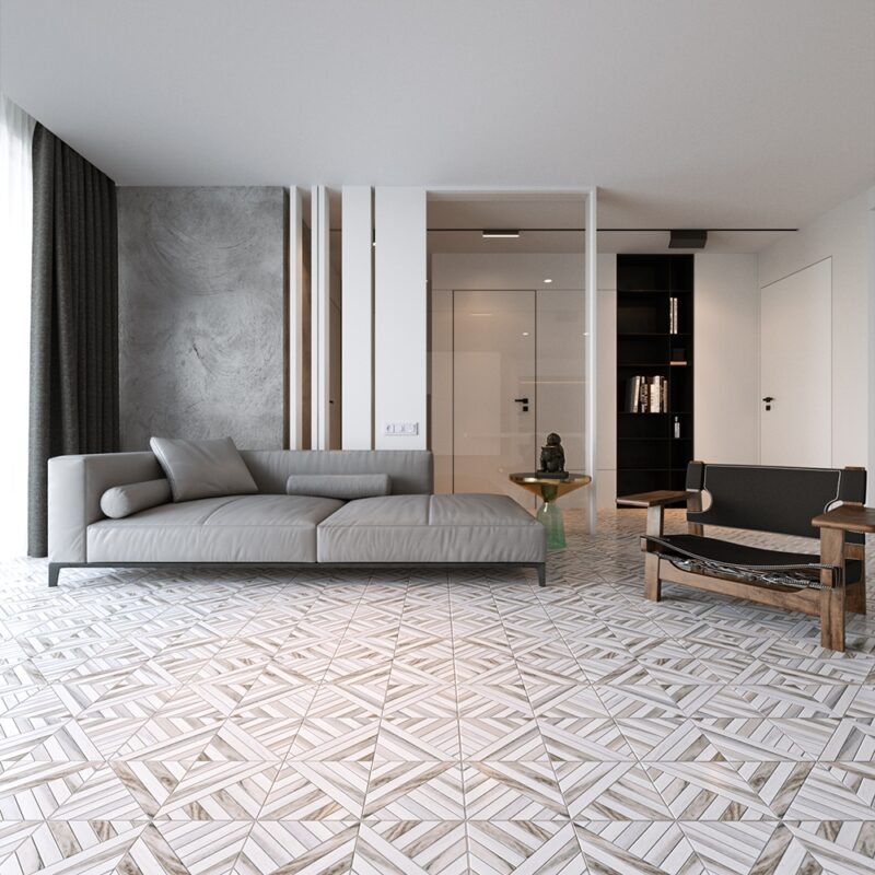 Explore The Best Floor Tiles For Your Living Room & More | Marble Systems