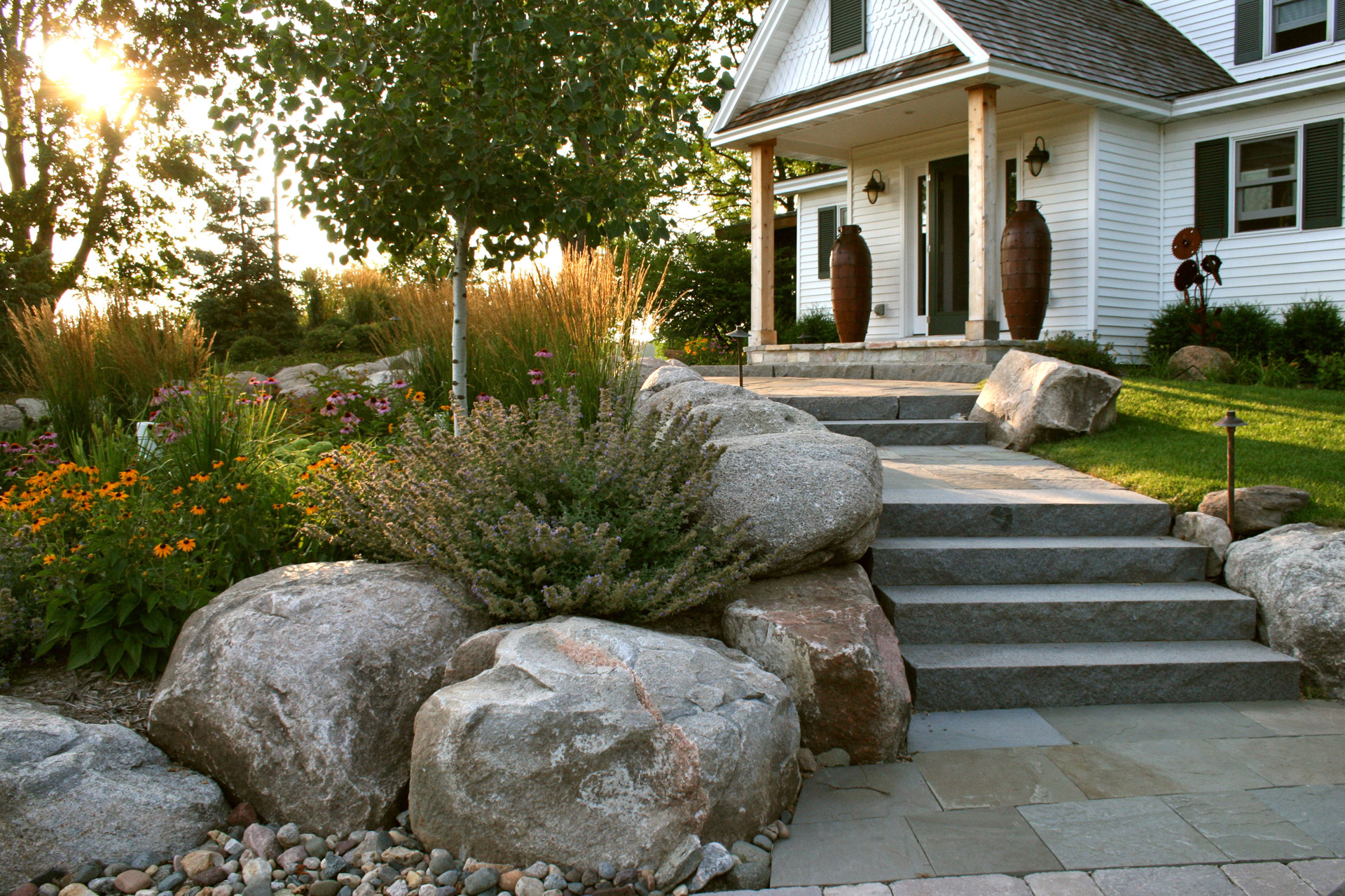 Front Entry Design & Construction - Minneapolis - Yardscapes