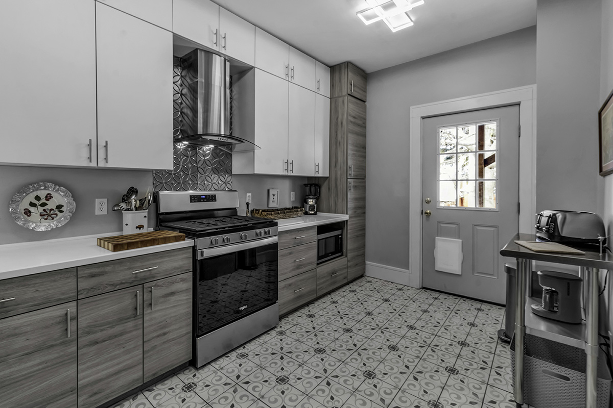 Gray Melamine Cabinets - Showplace Cabinetry