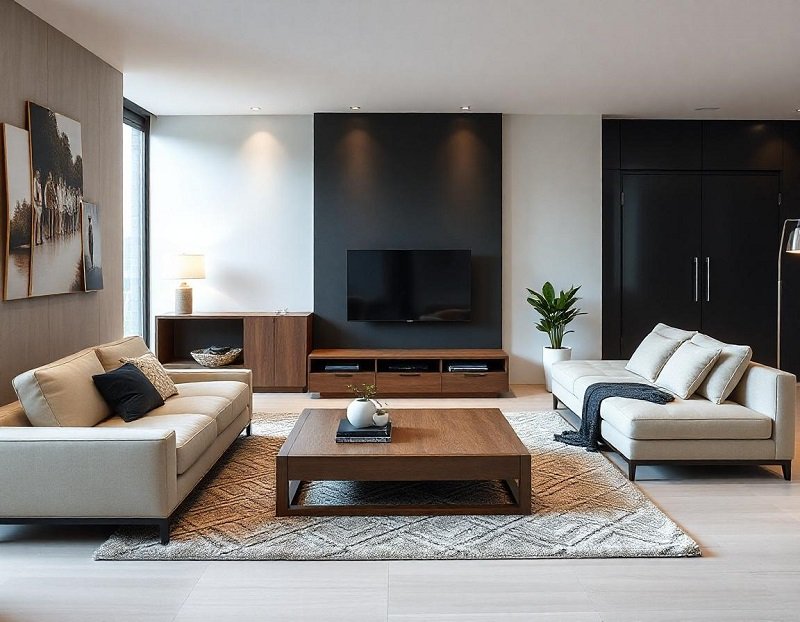 How To Arrange Furniture In Rectangular Living Room? - Venushome