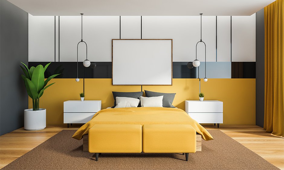 How To Decorate A Yellow Bedroom At Home | DesignCafe