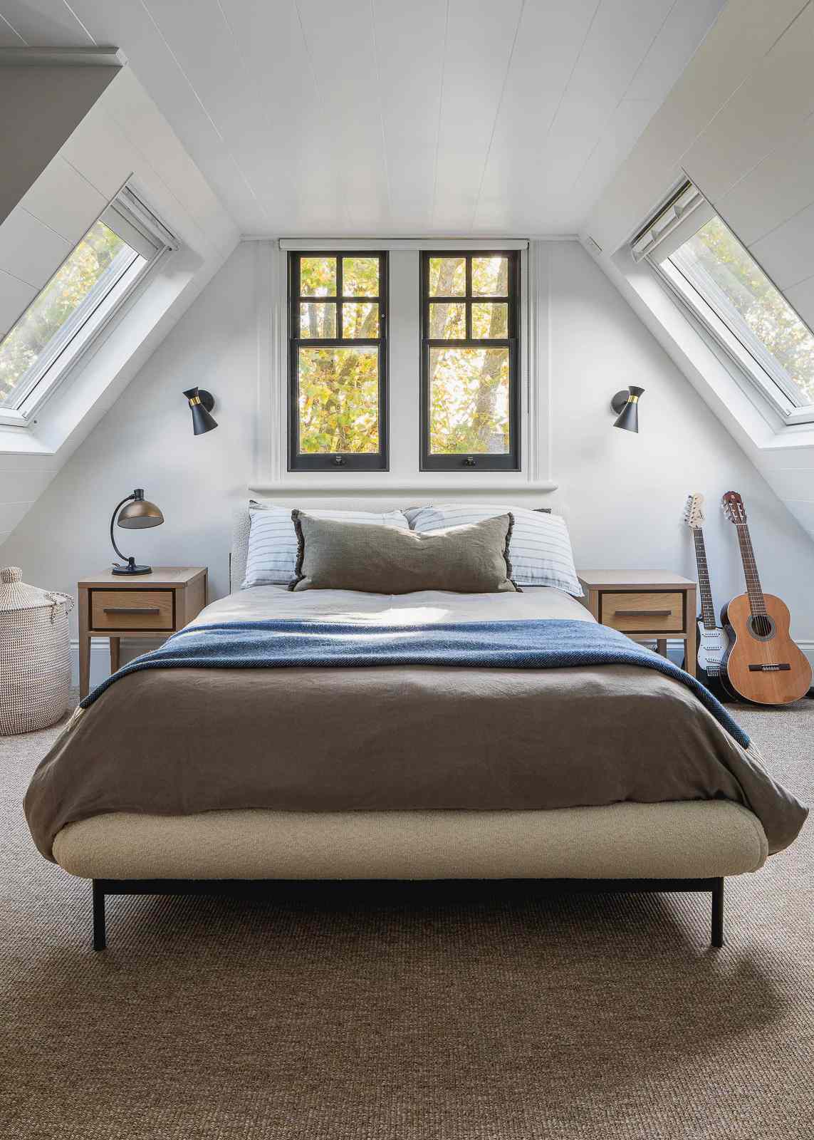 How to Style a Bed In Front of a Window