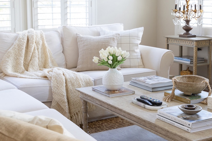 Living Room Sofa: Where to Buy a French Farmhouse Couch