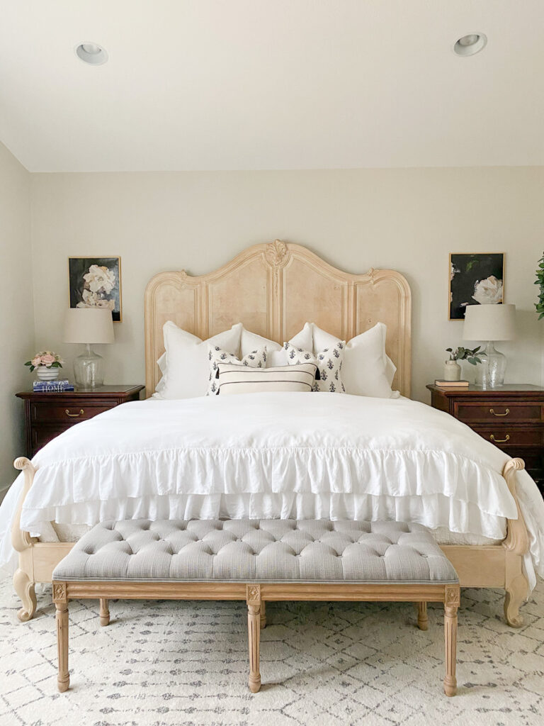 Master Bedroom Update: French Country Style - Jenuine Home