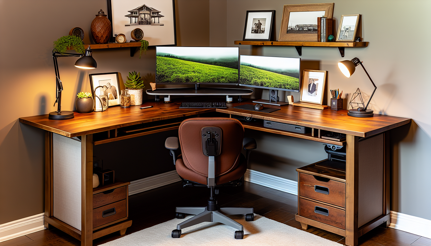 Maximize Your Space: 5 Stylish Corner Desk Setup Ideas for Productivity Boost | by Oskar Kohler | Medium