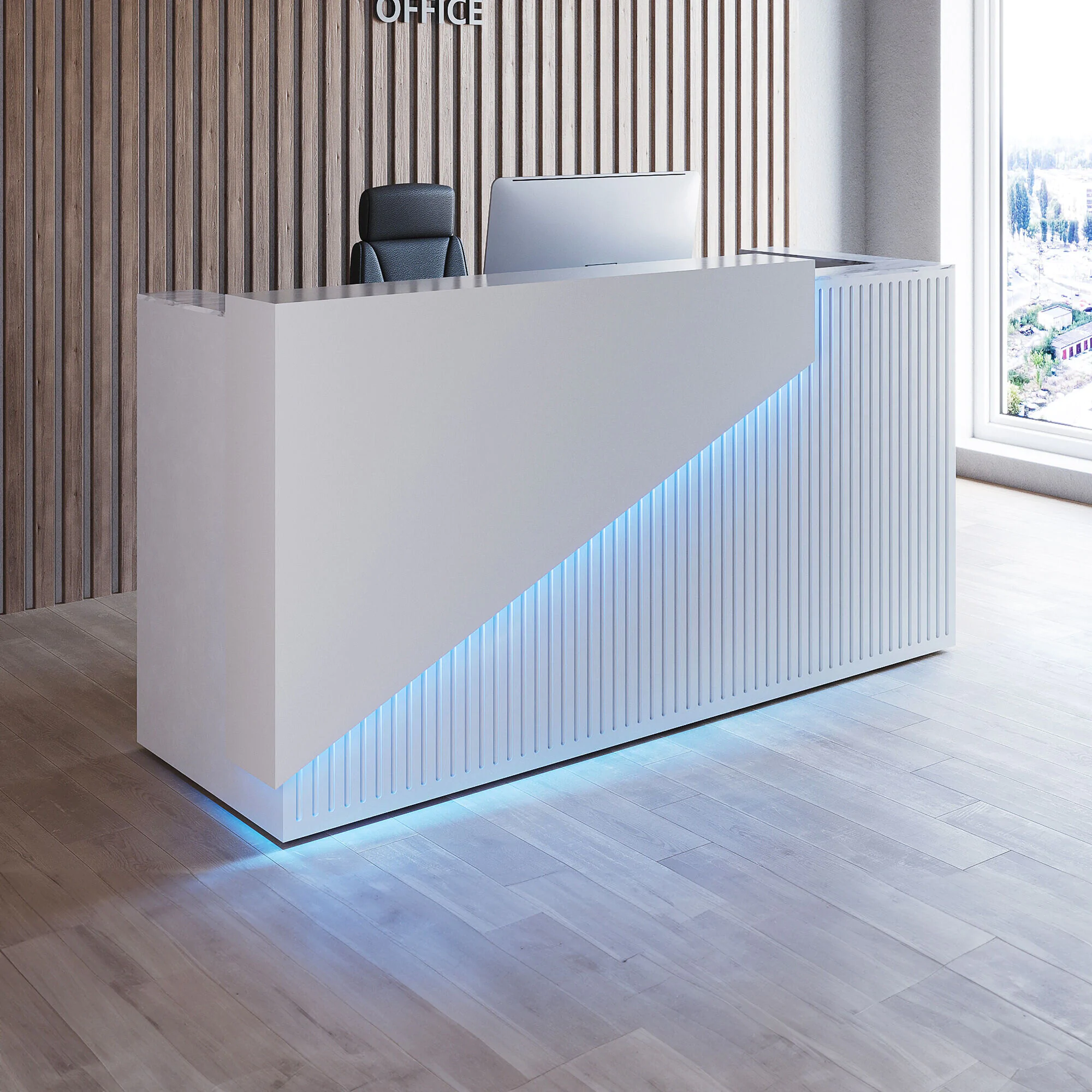 Miami Custom Reception Desk