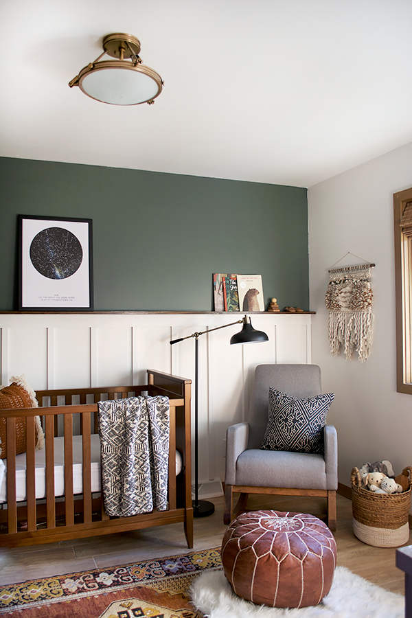 Modern and Vintage Boy's Nursery Reveal - BREPURPOSED