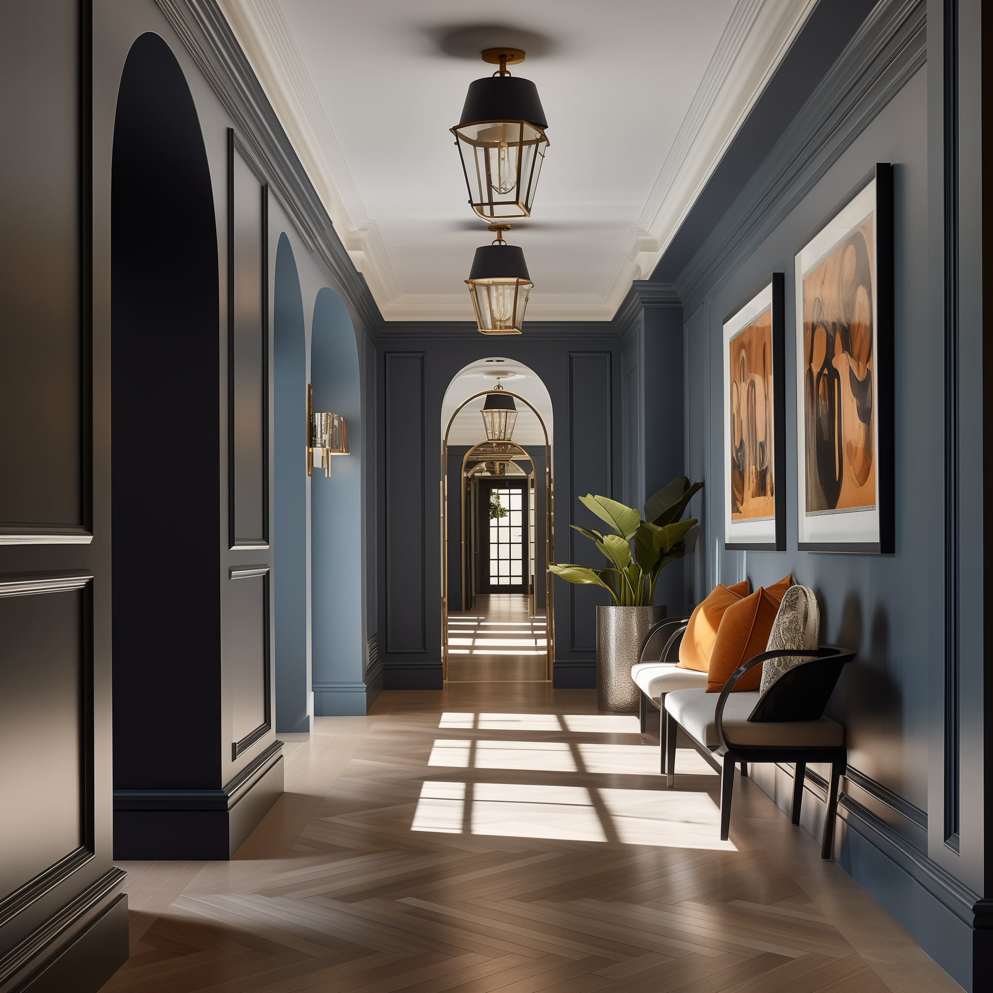 Paint Ideas for Your Hallway - Samplize Blog