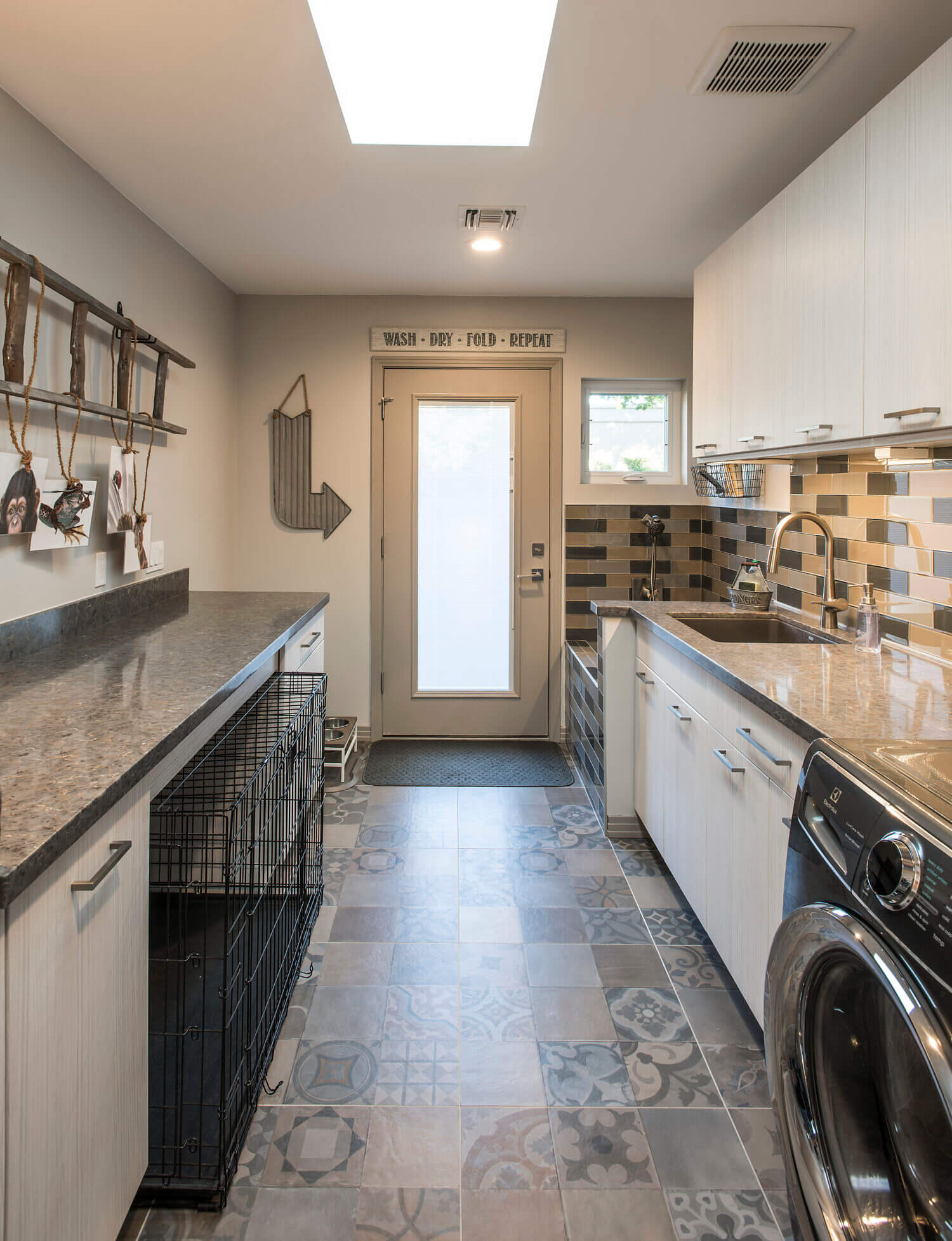 PAW-some Dog-Friendly Laundry Room - Dura Supreme Cabinetry