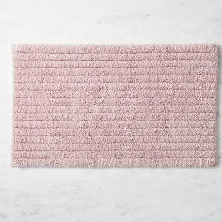 Williams Sonoma Solid Ribbed Bath Mat