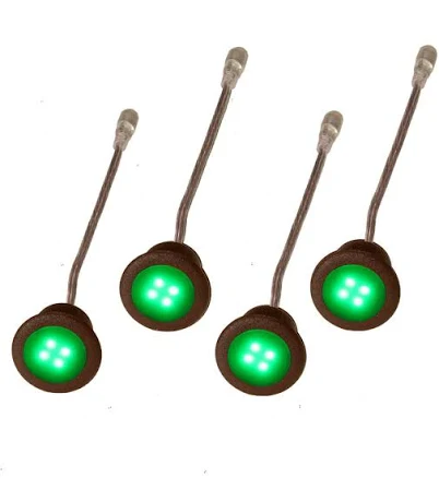 Colored LED Recessed Down Lights 4 Pack