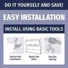 Ideal Door Premium Handcrafted 8' x 7...