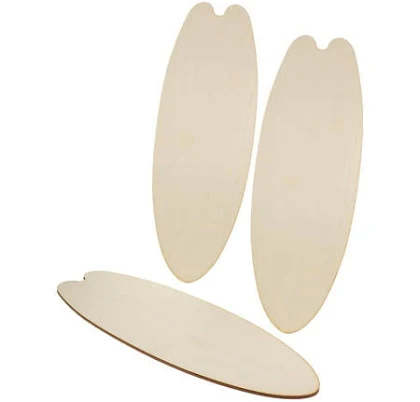 Sewchics 3-Piece Wooden Surfboard Wal...