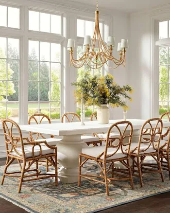 Serena & Lily Antica Rattan Side Chair