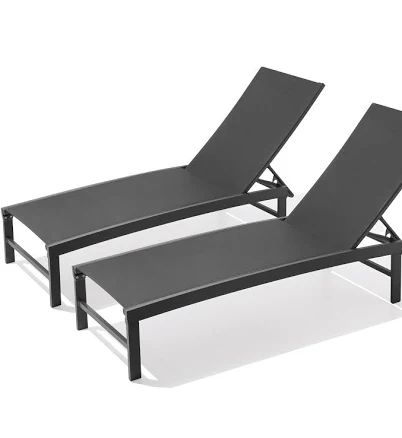 Pellebant Set of 2 Stationary Chaise ...
