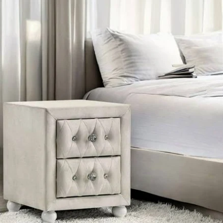 Reggie Fabric Nightstand