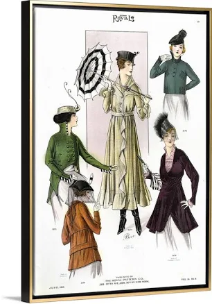 Great BIG Canvas Fashion Illustration...