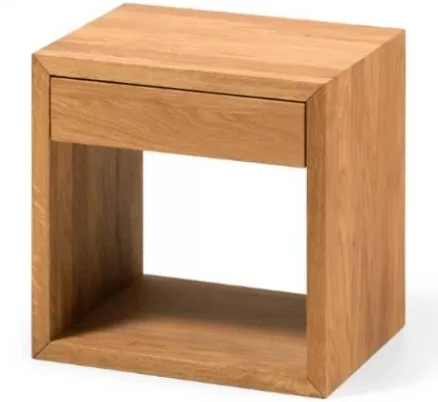 Traskwood Cube 1 Drawer Nightstand