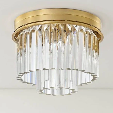 Marwick & Co. 5-Light Gold Tiered Cry...