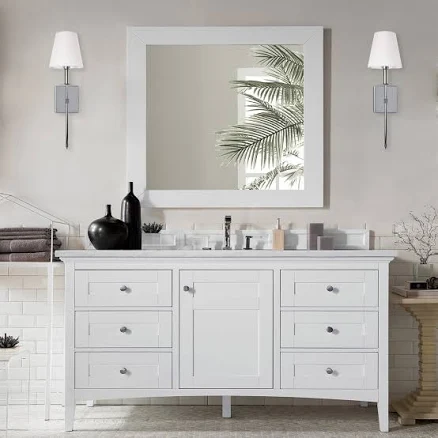 LamQee 1-Light Wall Sconce with White...