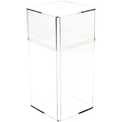 Pioneer Plastics Clear Large Tall Rec...