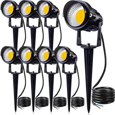 10 Pack Low Voltage 12W LED Waterproo...