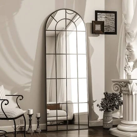 Mirrasia Full Length Arched Windowpan...