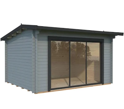 Ines M Modern Garden Office with Slid...