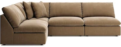 Ashley Luxe Whitehaven Velvet 4-Piece...