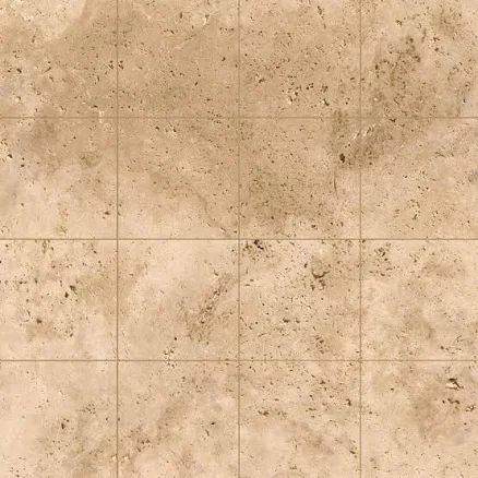 MSI Tus. Beige Square Travertine Paver