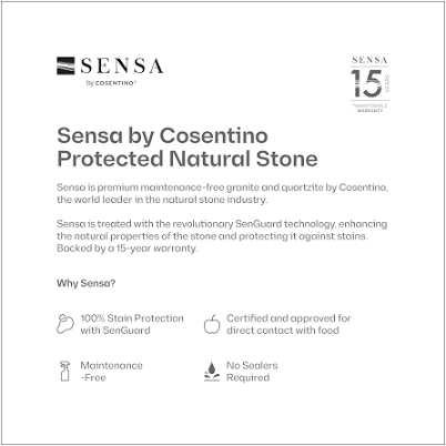 Sensa Crema Pearl Granite Kitchen Cou...