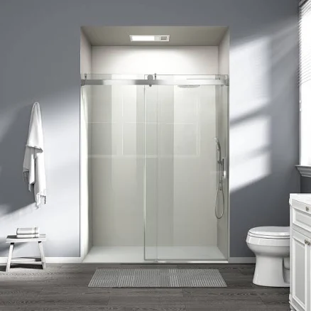 Abruzzo 60 in. W x 76 in. H Frameless...