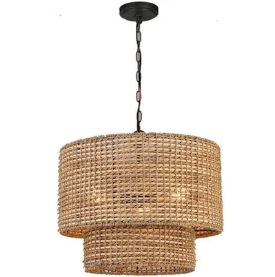 allen + roth Adara 3-Light Matte Blac...