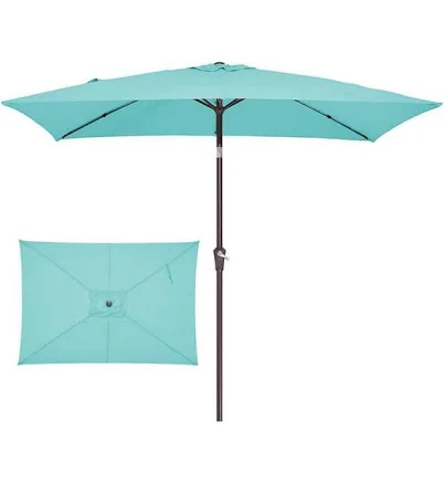 SenQWFa 78 in. Rectangular Patio Umbr...