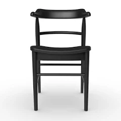 2pk Kaysville Curved Back Wood Dining