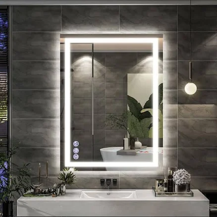 GLSLAND 39.4 in. W x 29.5 in. H LED R...