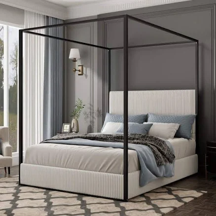 Noble House Scarlett Queen Canopy Bed