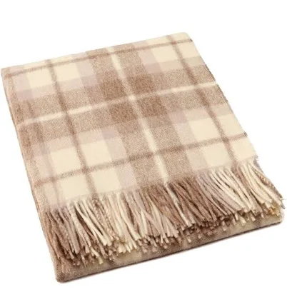 Tartan Warmth Alpaca Wool Throw