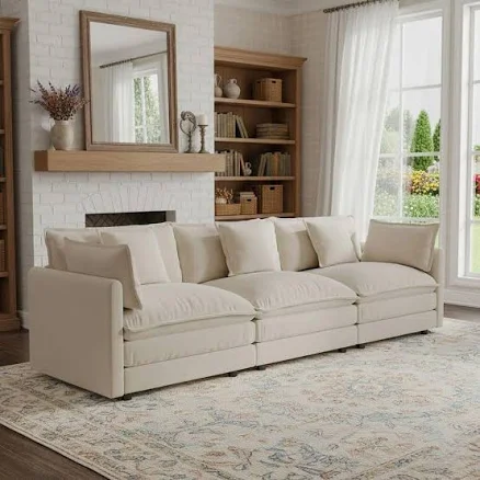 Homy Casa Heat 3-Seater Sofa