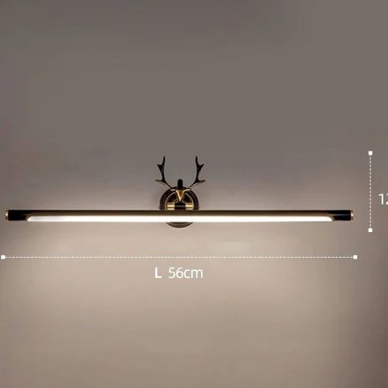 LuxelyLight Gold Wall Light Bar