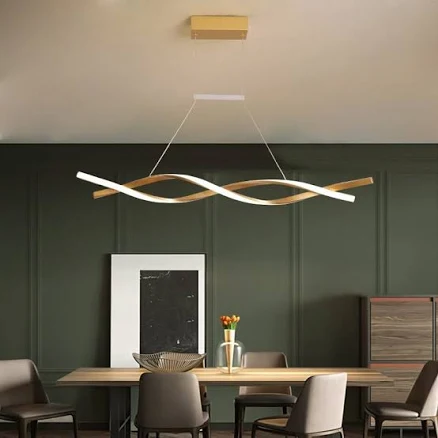 Modern Spiral Chandelier