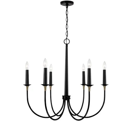Candelabra Style 6 Light Chandelier