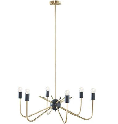 Hampton Hill Alexis 6-Light Metal Cha...