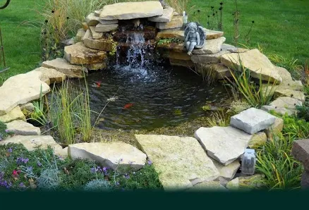 Custom Pro Pond Kit w/ Waterfall | 4 ...