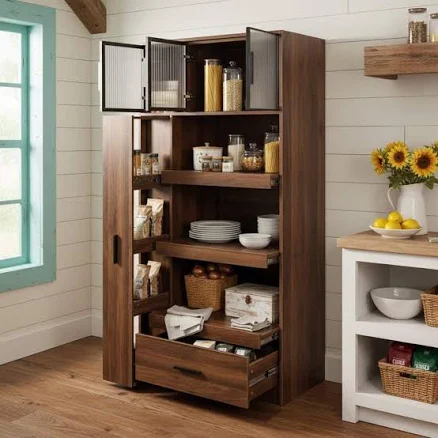 Homy Casa Kuaile Pantry Cabinet