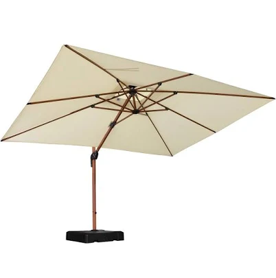 Purple Leaf Umbrella in Wood