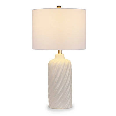 Kirkland's Home Swirl Ceramic Table Lamp
